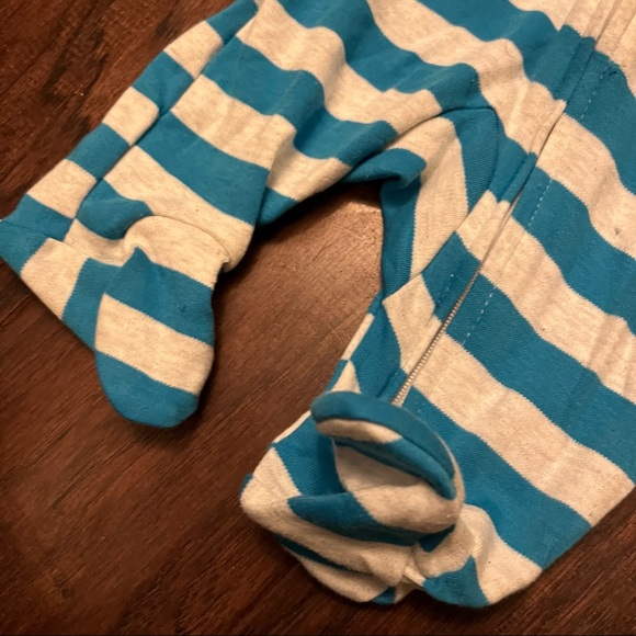 Newborn baby little brother boy sleeper zipper - Picture 8 of 10